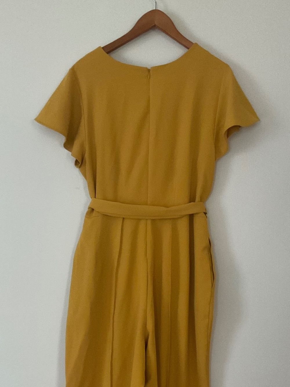 Lane Bryant Mustard Color Jumpsuit - Picture 3 of 6